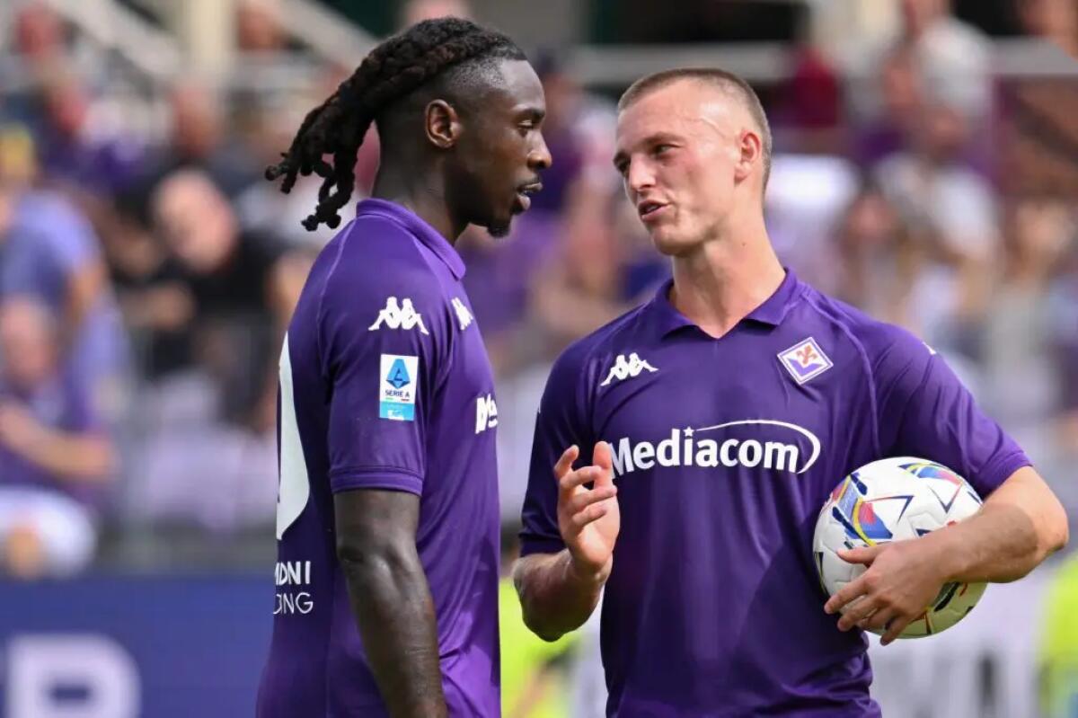 Nazione: "Gudmundsson difende Kean e gli cede il rigore. Pace fatta tra i due" - 