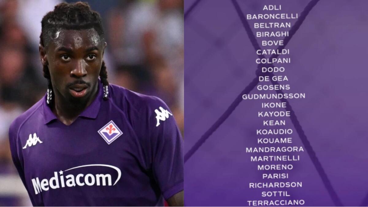 Convocati Fiorentina per la Conference League: ancora assente Pongracic, ci sono Kouadio e Baroncelli - 