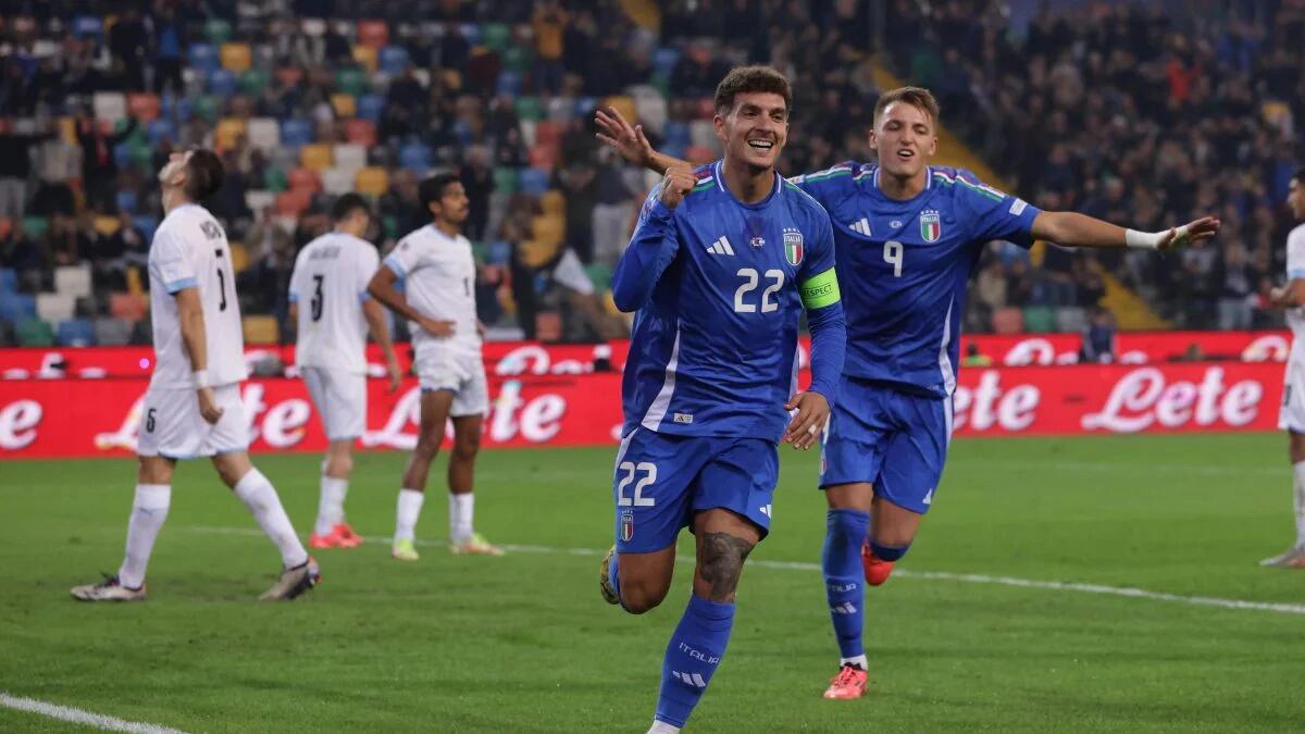 Nations League: gli azzurri non si fermano, 4-1 ad Israele e primo posto nel girone - 