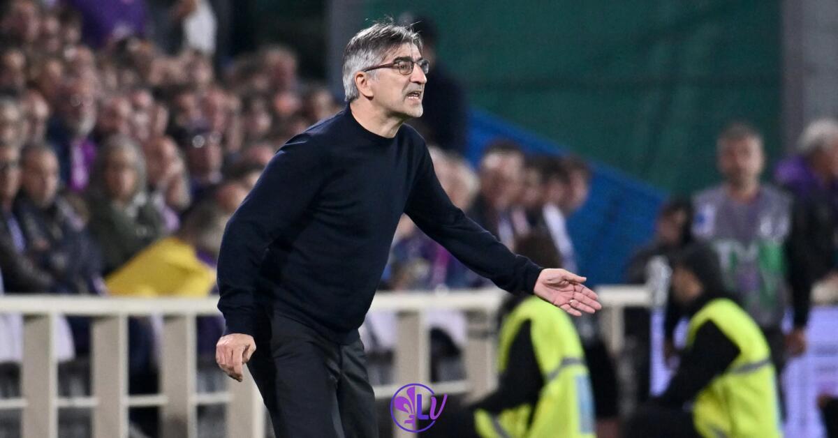 Juric: "Post Fiorentina-Roma ci sono stati due giorni di litigi pesanti, a Firenze un crollo emotivo" - Firenze, Stadio Artemio Franchi, 27.10.2024, Fiorentina-Roma, foto Lisa Guglielmi. Copyright Labaroviola.com