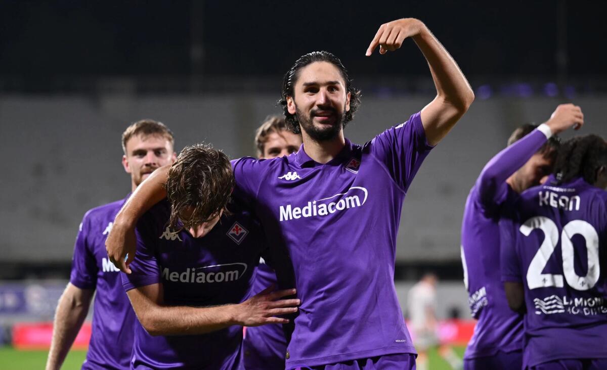 PAGELLE FIORENTINA: URAGANO KEAN, BOVE MERAVIGLIOSO, BELTRAN DELIZIA, COMUZZO GIGANTE - 