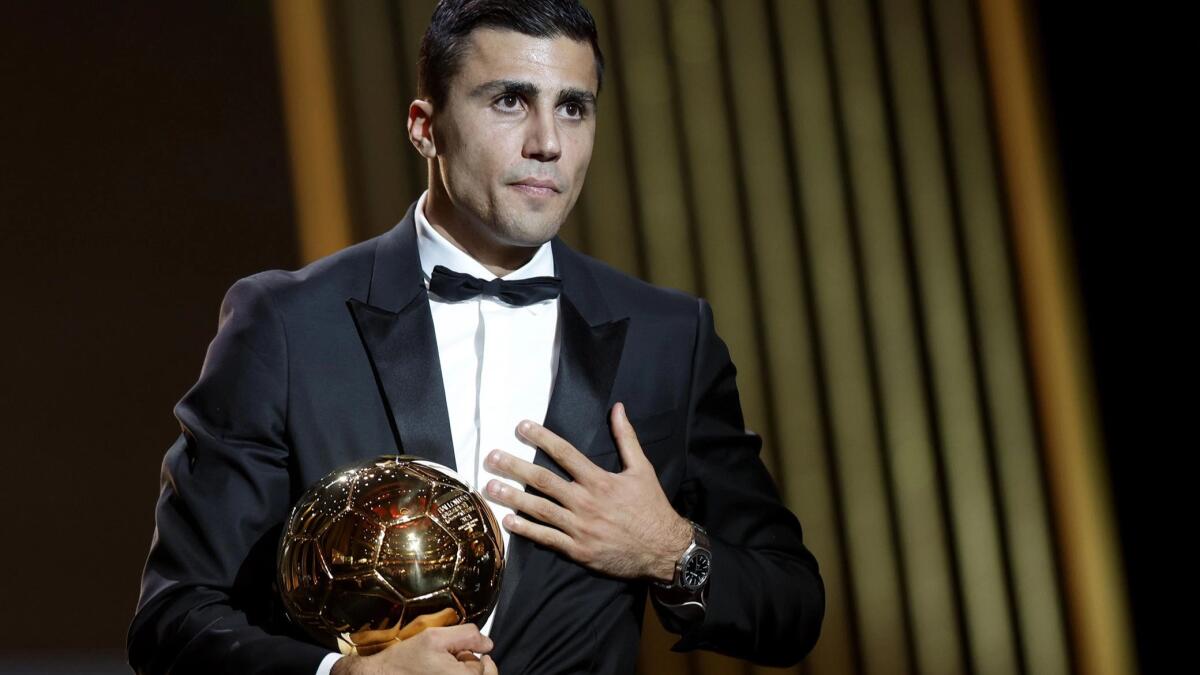 Pallone d'oro: Real miglior squadra dell'anno ma Rodri beffa Vinicius Jr e Bellingham - 