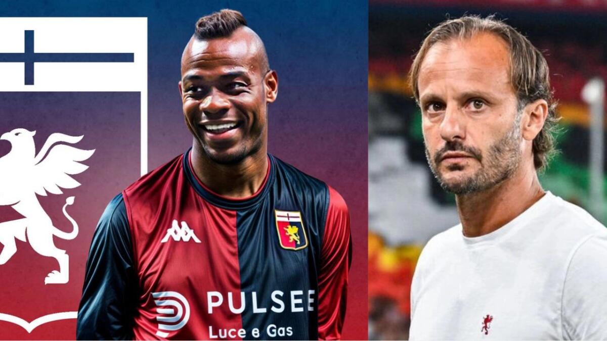 Il Genoa dopo settimane ha deciso: Balotelli sarà il nuovo attaccante. Gilardino accontentato - 