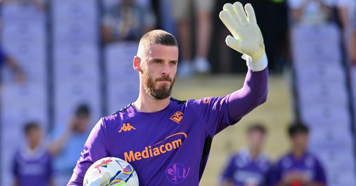 Nazione: "De Gea si è preso la Fiorentina. È diventato "il nuovo David di Firenze" - Firenze, Stadio Artemio Franchi, 25.08.2024, Fiorentina-Venezia, foto Lisa Guglielmi. Copyright Labaroviola.com