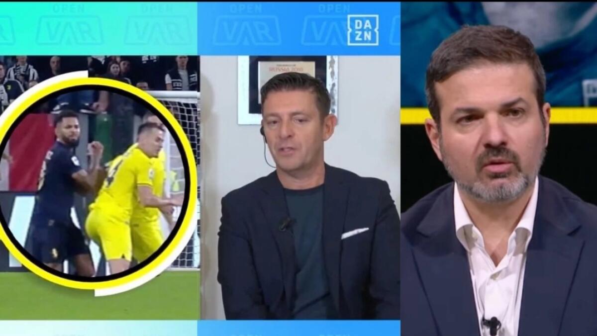 Rocchi in diretta cerca di difendere la Juventus dall'ennesimo favore ma Stramaccioni gli dice la verità - 