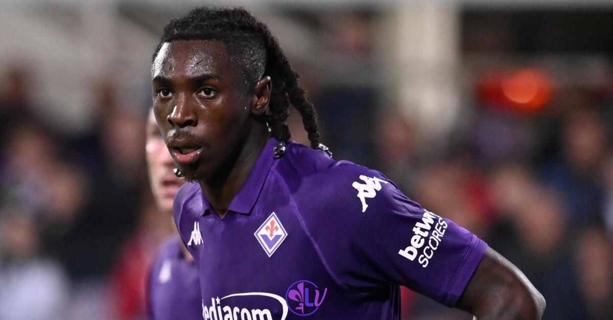 Kean a Firenze si sta affermando come un attaccante completo: la sua influenza va oltre ai gol - Firenze, Stadio Artemio Franchi, 27.10.2024, Fiorentina-Roma, foto Lisa Guglielmi. Copyright Labaroviola.com