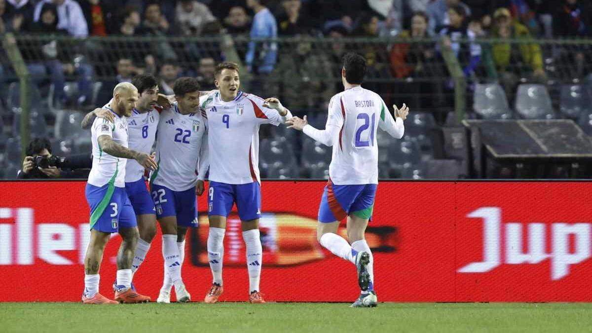 Nations League: in Belgio l'Italia prima domina poi sa soffrire, una vittoria che vale i quarti - 