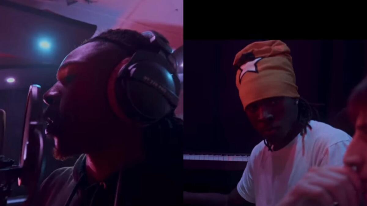 (VIDEO): Kean si mostra al microfono per produrre il suo nuovo album - 