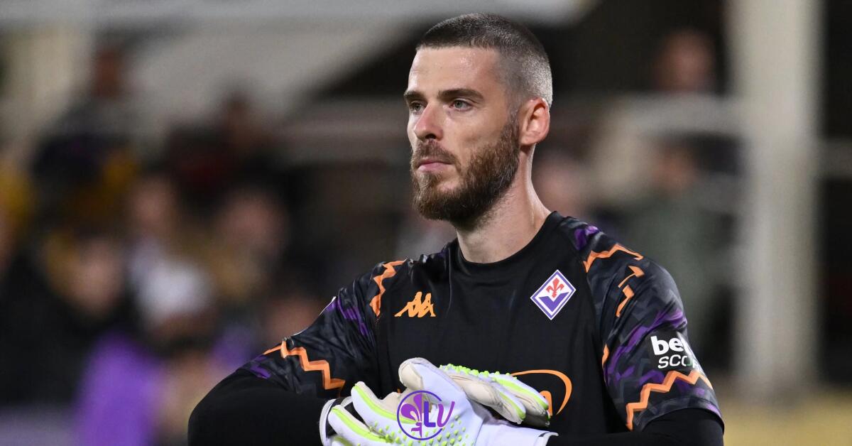 De Gea ha parato 25 dei 33 tiri subiti. La Fiorentina spera di blindare la saracinesca  - Firenze, Stadio Artemio Franchi, 27.10.2024, Fiorentina-Roma, foto Lisa Guglielmi. Copyright Labaroviola.com