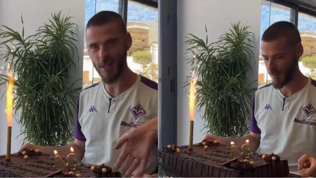 VIDEO, De Gea festeggia 34 anni con la Fiorentina: torta e serenità prima della sfida con l'APOEL - 