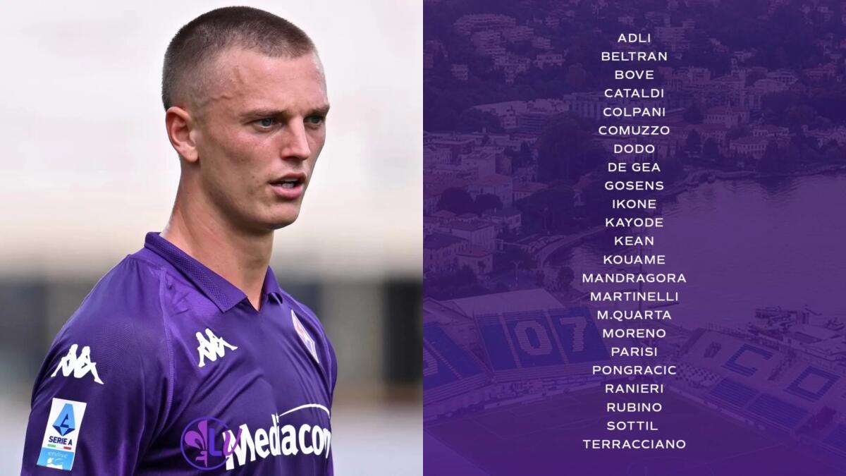 I convocati della Fiorentina per il Como: Gudmundsson non recupera. Biraghi out per un affaticamento - 