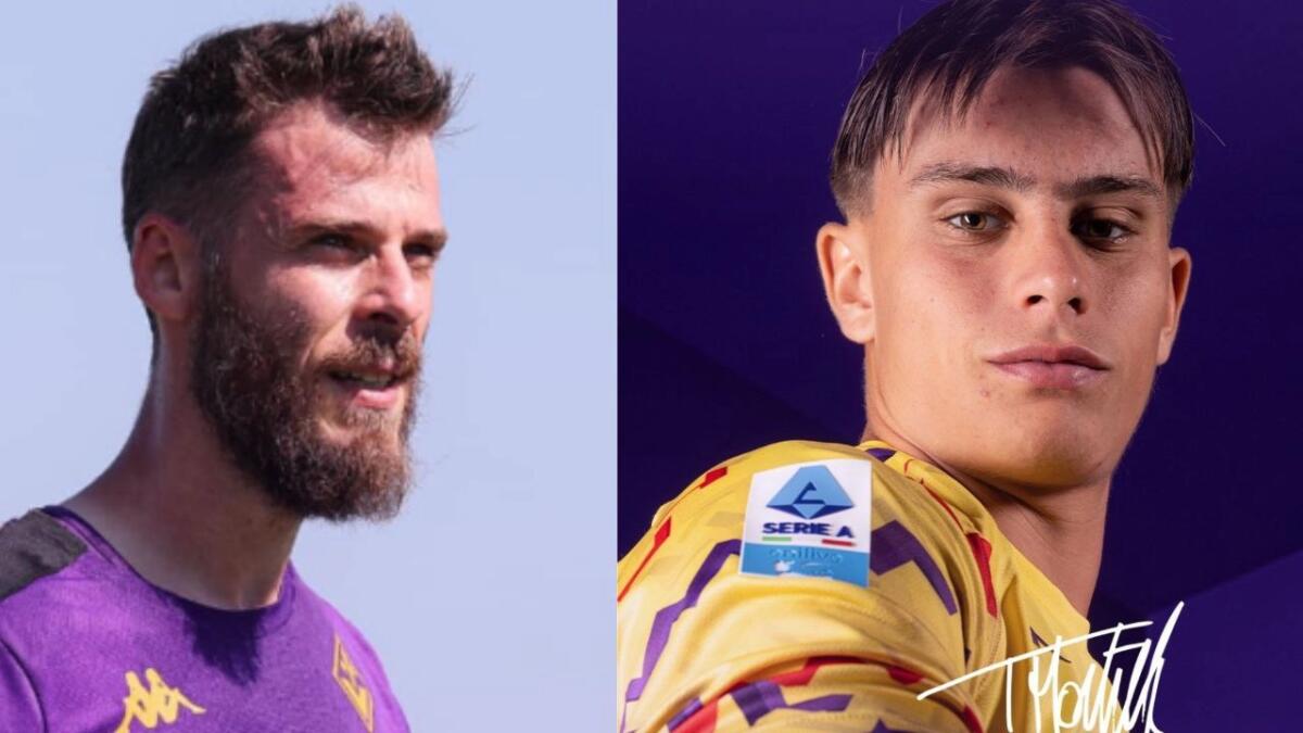 Martinelli rinnova con la Fiorentina fino al 2029 e De Gea gli dedica una storia con un cuore - 
