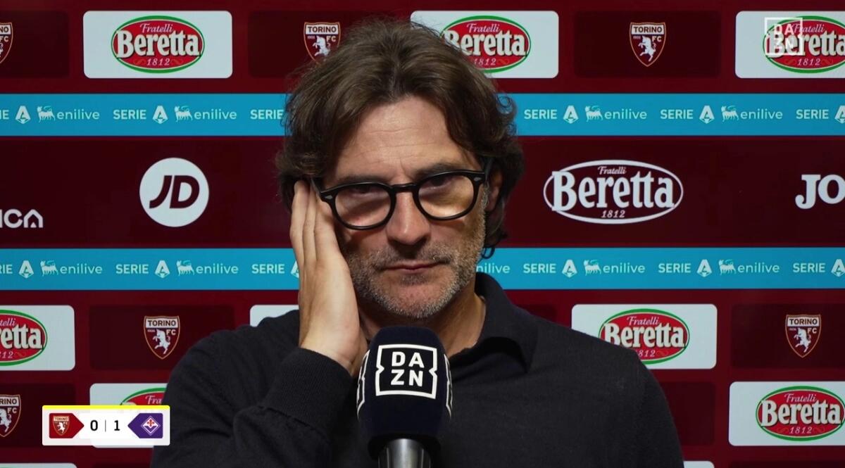 Vanoli rammaricato: “Abbiamo reagito e controllato la partita, non si può prendere un gol del genere" - 