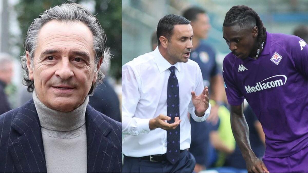 Prandelli: "Palladino ha svegliato Kean come me con Vlahovic. Avrebbe trovato posto nella mia Fiorentina" - 