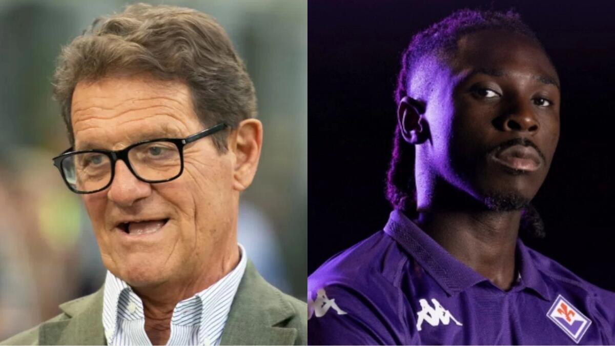 Sentite Capello: “La Fiorentina vuole la Champions, con questo Kean non è impossibile” - 