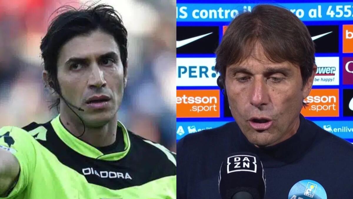 Calvarese dà ragione a Conte: "Soglia del fallo troppo bassa, non c'è una linea comune tra gli arbitri" - 