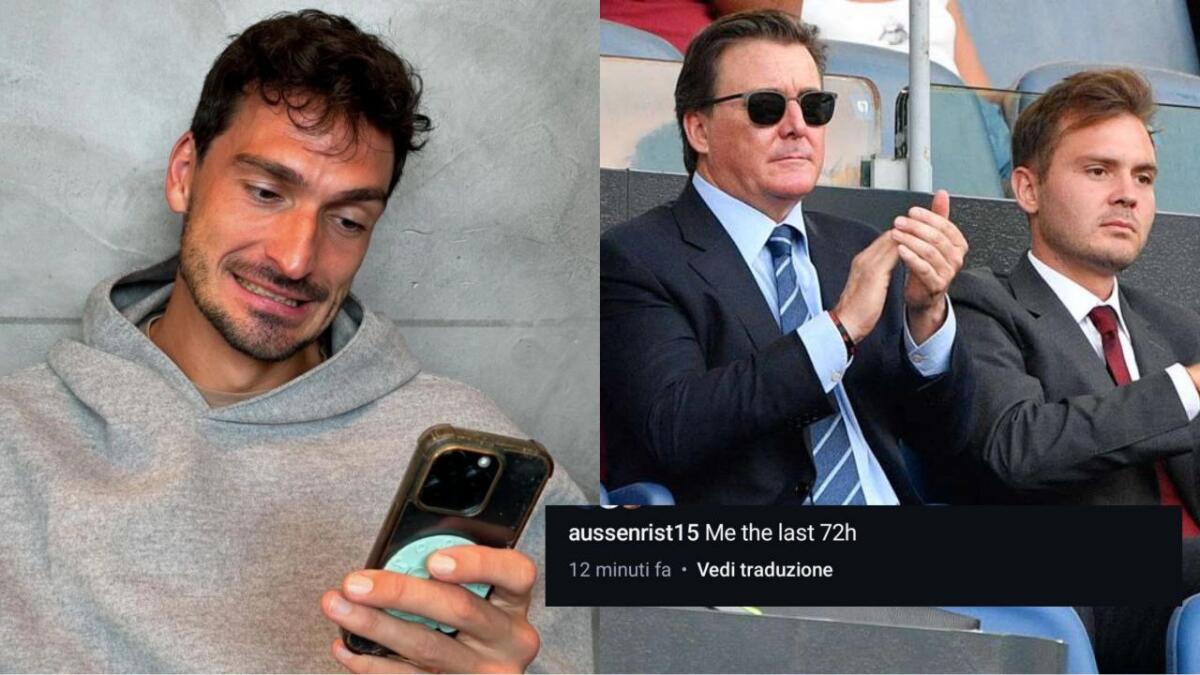 Hummels punge ancora la Roma. Dubbioso mentre aspetta notizie sull'allenatore: "Io negli ultimi 3 giorni" - 