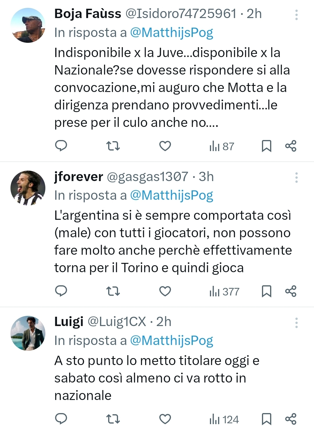 Nico Gonzalez fa infuriare i tifosi della Juventus: è infortunato ma va in Nazionale: "Ci prende in giro"