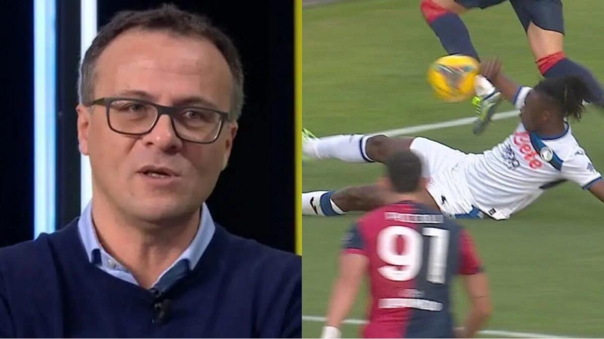 Cagliari-Atalanta, Marelli non ha dubbi: "Il braccio di Kossounou allarga il volume, per me è rigore" - 