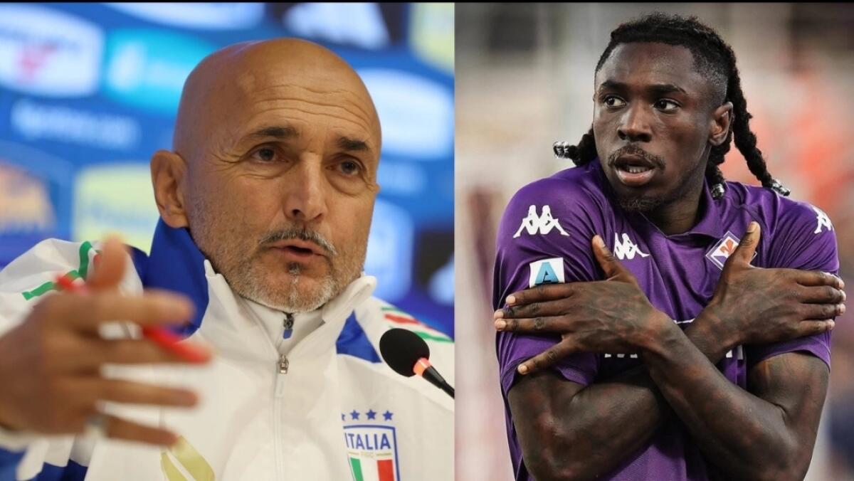 Spalletti: "Posso contare su Kean, ha fatto passi avanti come uomo. L'ho trovato molto maturato" - 