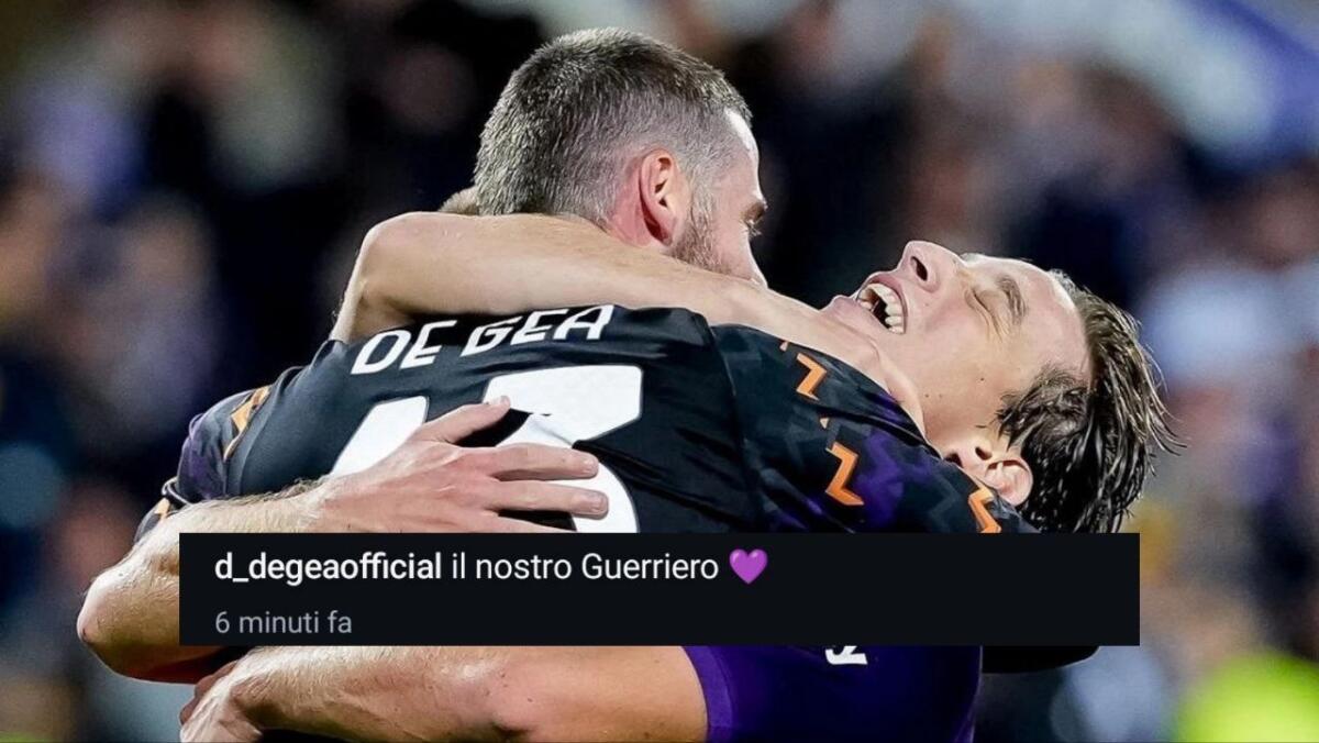 Dopo Dodo e Kayode anche De Gea si stringe a Bove, la dedica sui social: "Il nostro Guerriero" - 