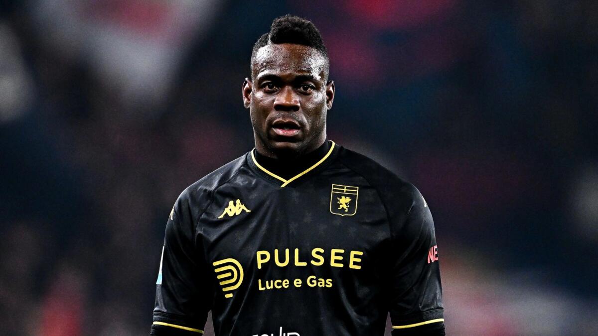 Che flop Balotelli al Genoa: entro Martedì può rescindere il contratto per andare a giocare in Messico - 