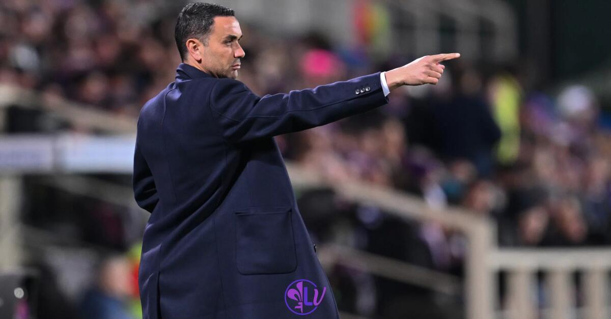 Palladino: "Punto che vale molto. Due gol presi? Ho detto alla squadra che dobbiamo entrare subito in partita" - Firenze, Stadio Artemio Franchi, 01.12.2024, Fiorentina-Inter, foto Lisa Guglielmi. Copyright Labaroviola.com