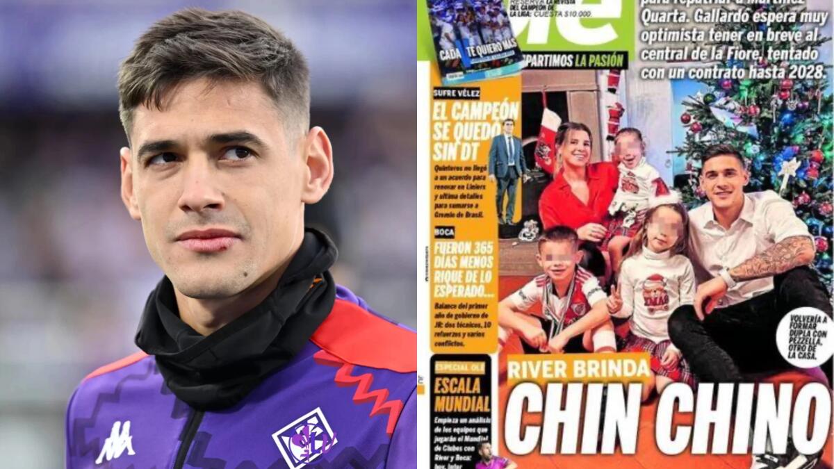 Olé scrive: "Il River brinda: chin Chino. Si cerca l'accordo fino al 2028" - 