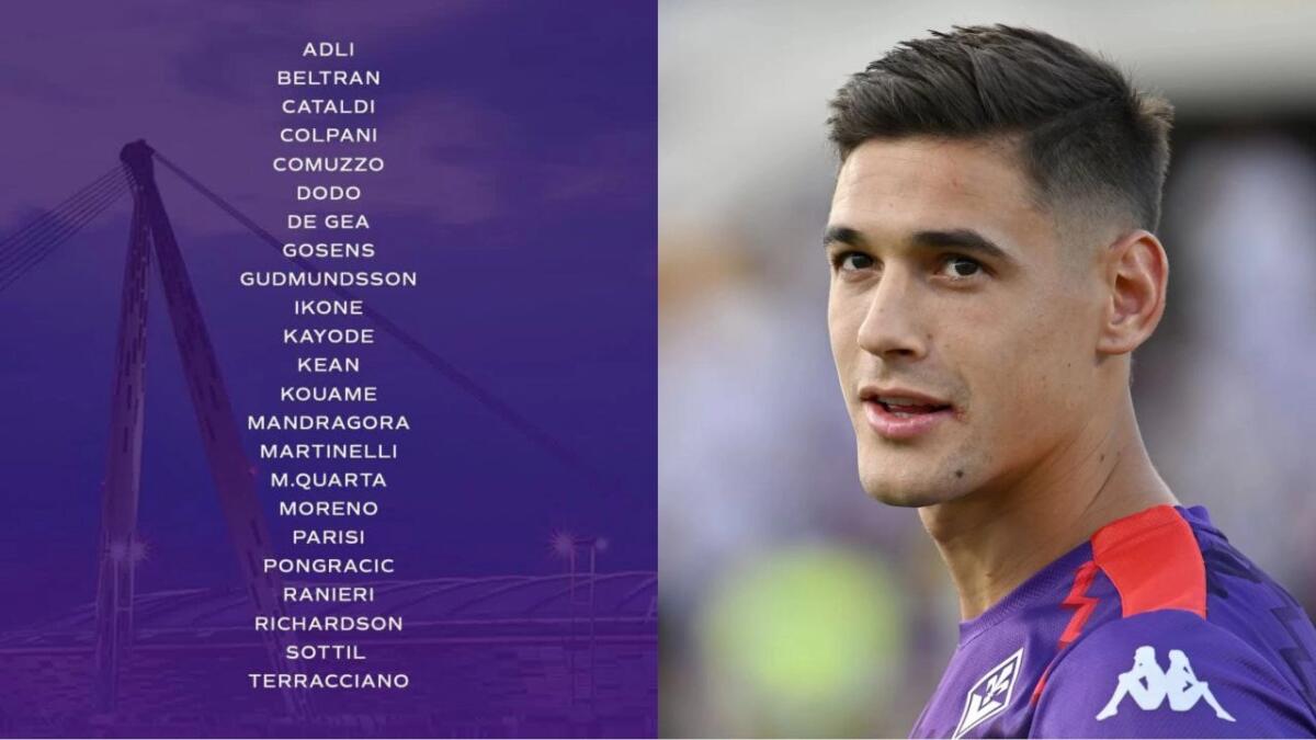 Convocati della Fiorentina per la Juventus: sempre out Biraghi, Quarta a disposizione - 
