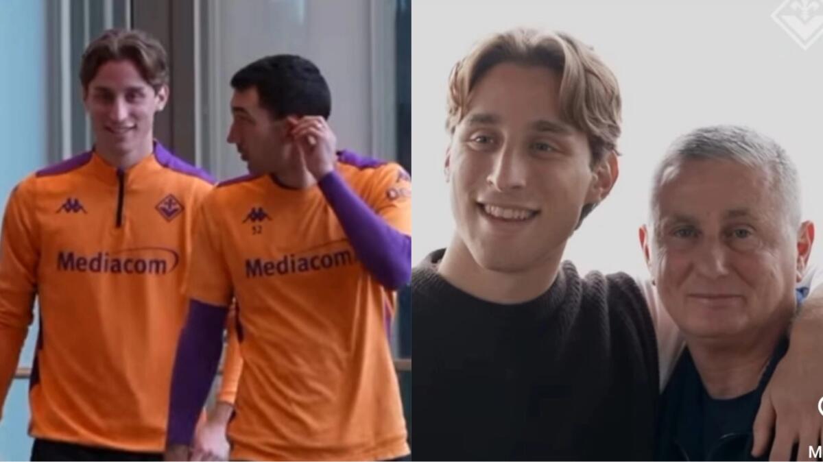 Il ritorno di Bove al Viola Park, entra con Cataldi, partecipa alla riunione tecnica, gioca a biliardo - 