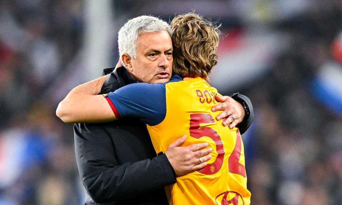 Mourinho: “Bove è come me, nessuno gli ha regalato niente. Abbiamo principi simili” - 