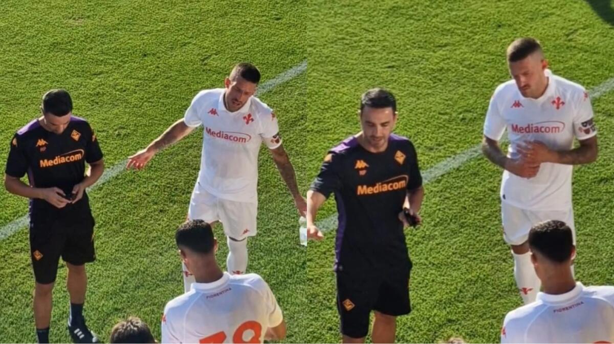 Lo scontro al Viola Park tra Biraghi e Palladino, il terzino arrabbiato per non aver avuto la casacca dei titolari - 