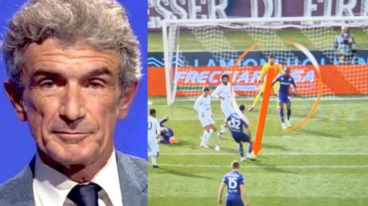 Cesari fa chiarezza sul gol della Fiorentina: "Regolare perchè il portiere del Cagliari vede la palla" - 