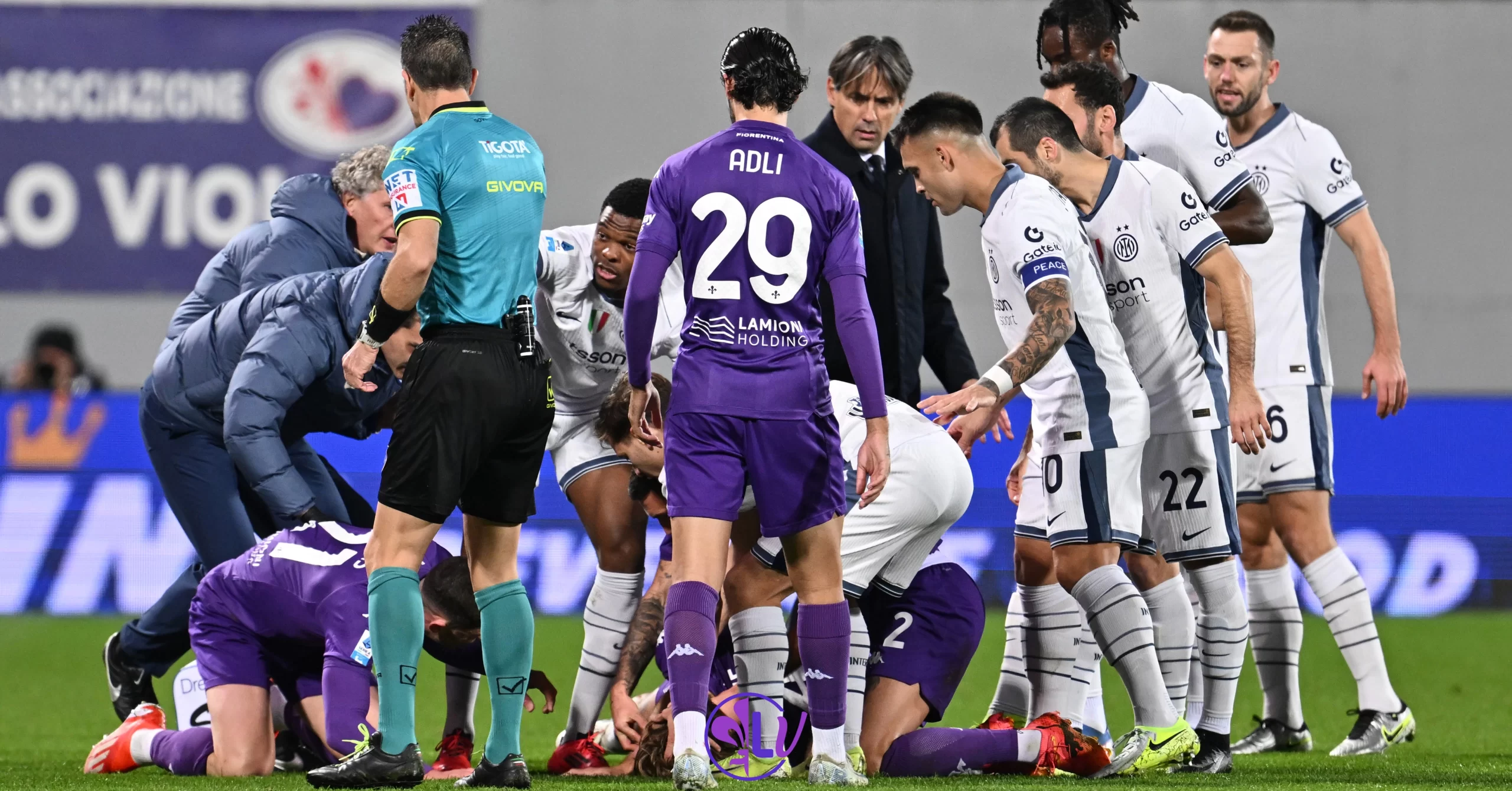 Bove respira in maniera autonoma, ha perso conoscenza. Si va verso il rinvio di Fiorentina-Inter