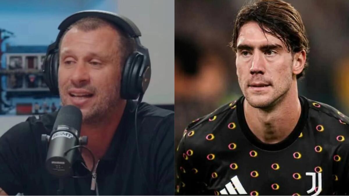 Cassano attacca Vlahovic: "Giocatore improponibile, è isterico e non sa stoppare un pallone" - 