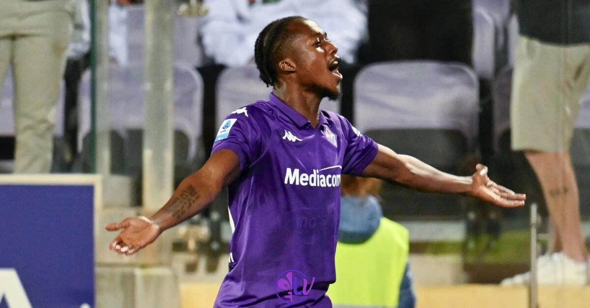 Gazzetta dello Sport riporta: "Il Venezia s'iscrive alla corsa per Kouamé in uscita dalla Fiorentina" - Firenze, Stadio Artemio Franchi, 27.10.2024, Fiorentina-Roma, foto Lisa Guglielmi. Copyright Labaroviola.com