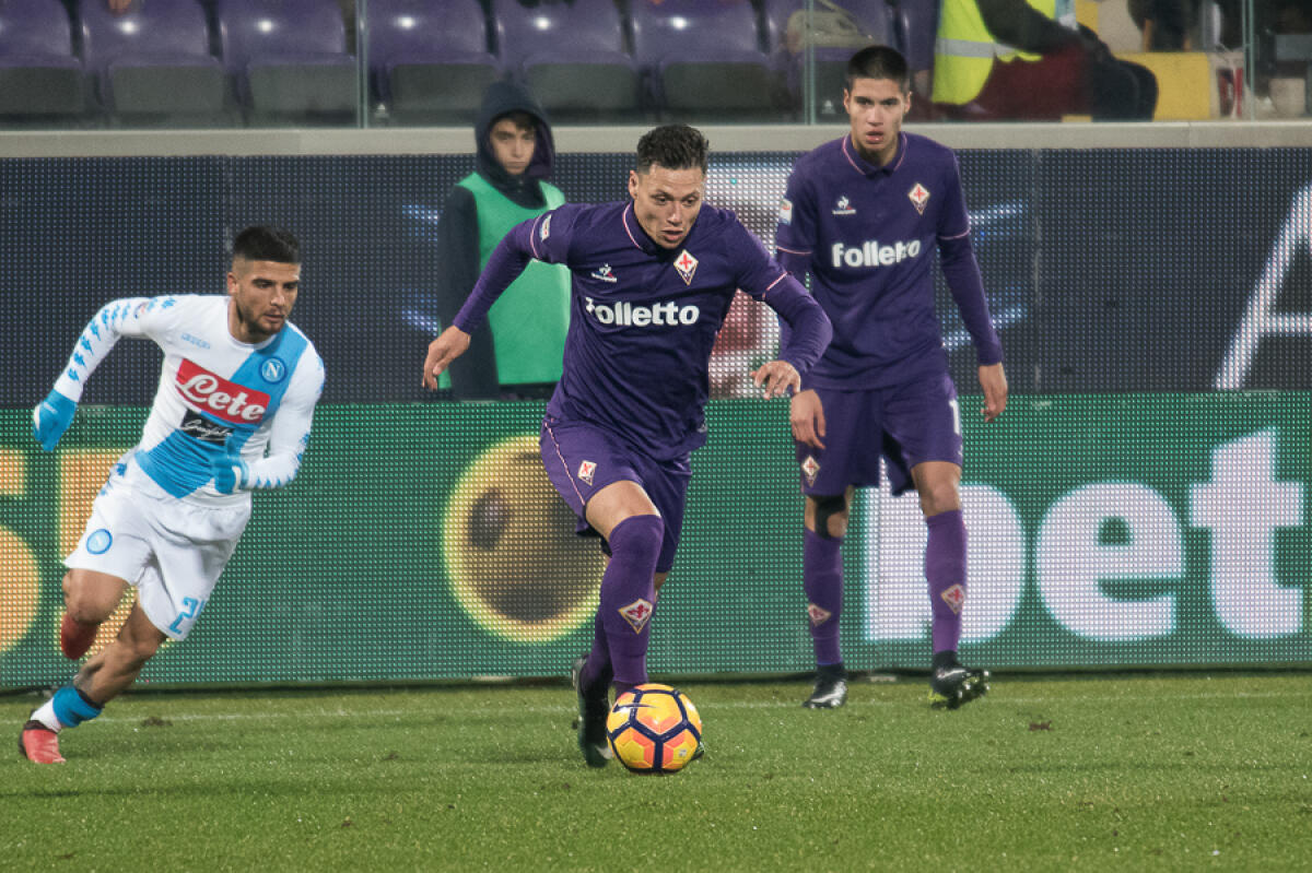 L'ex viola Zarate annuncia il ritiro: "Finisce il viaggio più bello della mia vita" - Firenze, stadio Artemio Franchi, 22.12.2016, Fiorentina-Napoli, Foto Fiorenzo Sernacchioli. Copyright Labaroviola.com