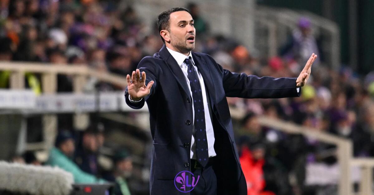 Palladino: "L'episodio di Bove ci ha tolto equilibrio, con Folorunsho lo ritroviamo. Oggi è entrato bene" - Firenze, Stadio Artemio Franchi, 23.12.2024, Fiorentina-Udinese, foto Lisa Guglielmi. Copyright Labaroviola.com
