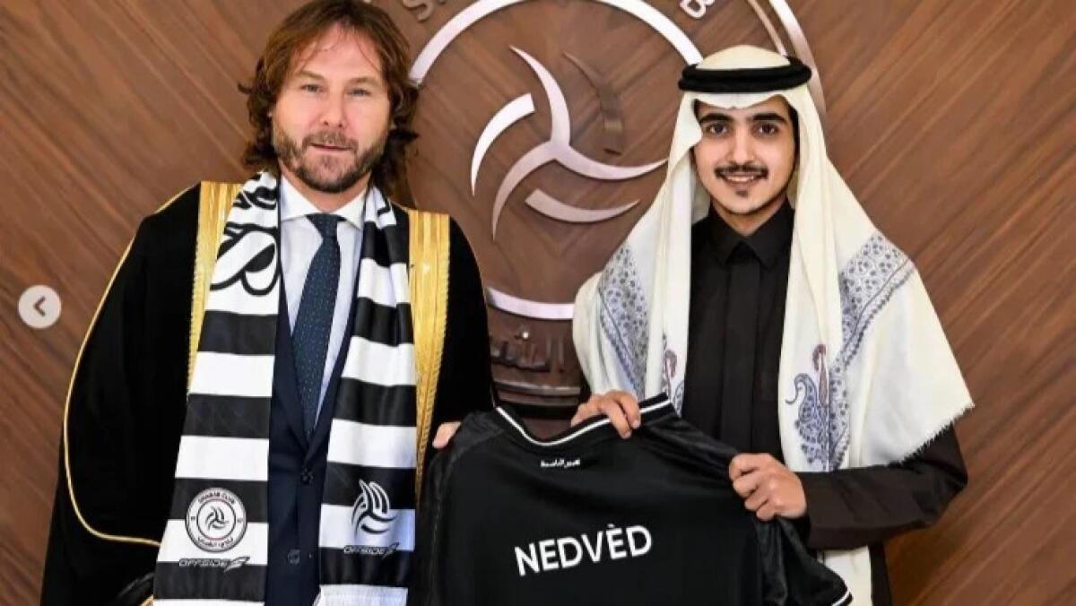 Il processo Prisma sullo sfondo, nel frattempo Nedved è un nuovo dirigente dell'Al Shabab - 