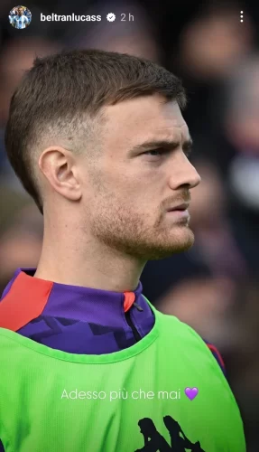 Lucas Beltrán suona la carica per superare il momento difficile: "Ora più che mai. Uniti"