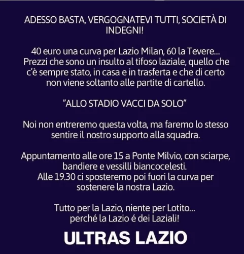 Scugnizzo Viola: "Lazio-Fiorentina 1-2: Un trionfo viola e il caos della Nord. Coerenza, questa sconosciuta"