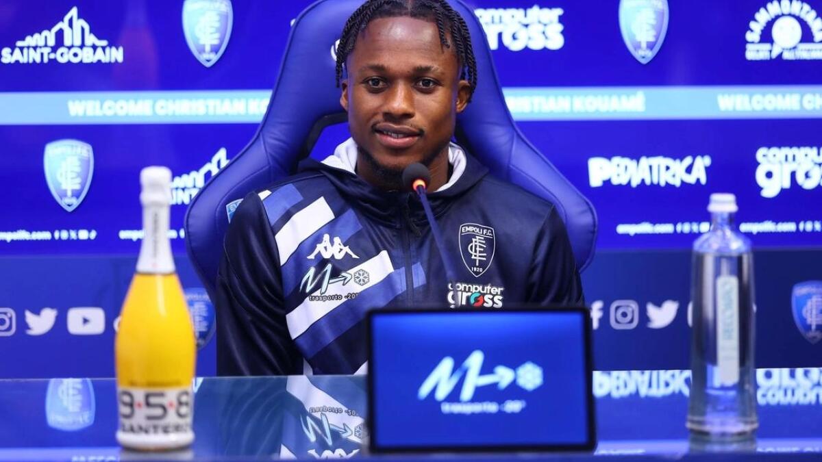 Kouame fa una bruttissima prestazione ad Udine con la maglia dell'Empoli: è il peggiore dei suoi - 