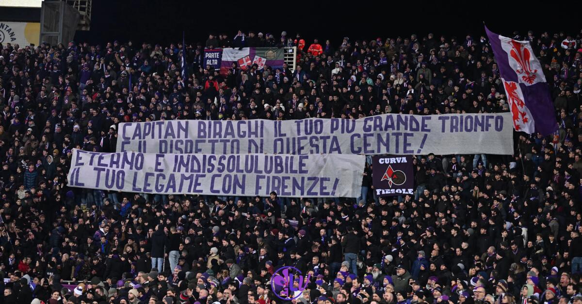 La Curva Fiesole saluta Capitan Biraghi: "Il tuo più grande trionfo è il rispetto di questa gente" - 