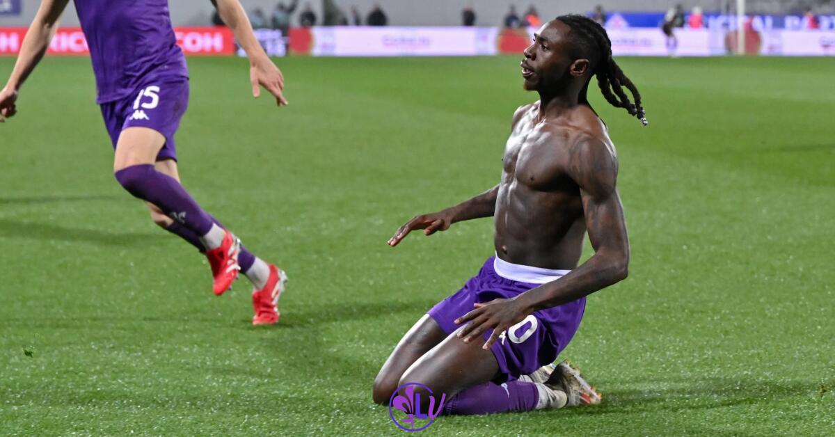 Repubblica: “Kean ha superato il suo record personale di gol. Ora vuole riportare la Fiorentina in Champions” - Firenze, Stadio Artemio Franchi, 06.02.2025, Fiorentina-Inter, foto Lisa Guglielmi. Copyright Labaroviola.com