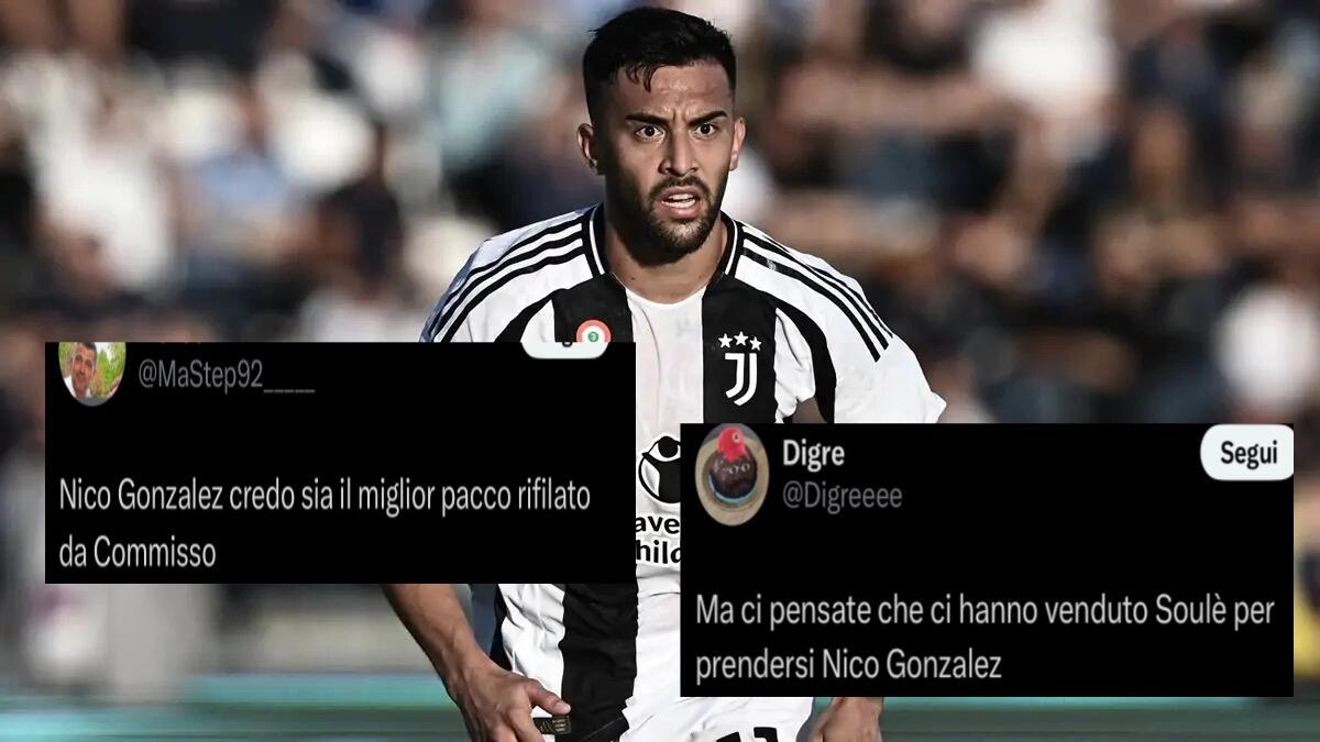 I tifosi della Juventus contro Nico Gonzalez: "Come abbiamo fatto a spendere 38 milioni per lui?" - 