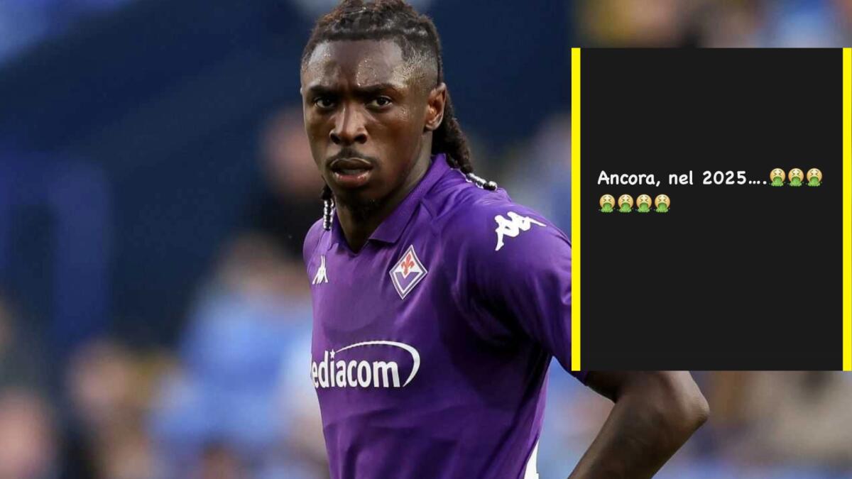 Moise Kean mostra alcuni insulti razzisti sul suo profilo Instagram dopo l'Inter. Lui risponde: "Ancora, nel 2025..." - 