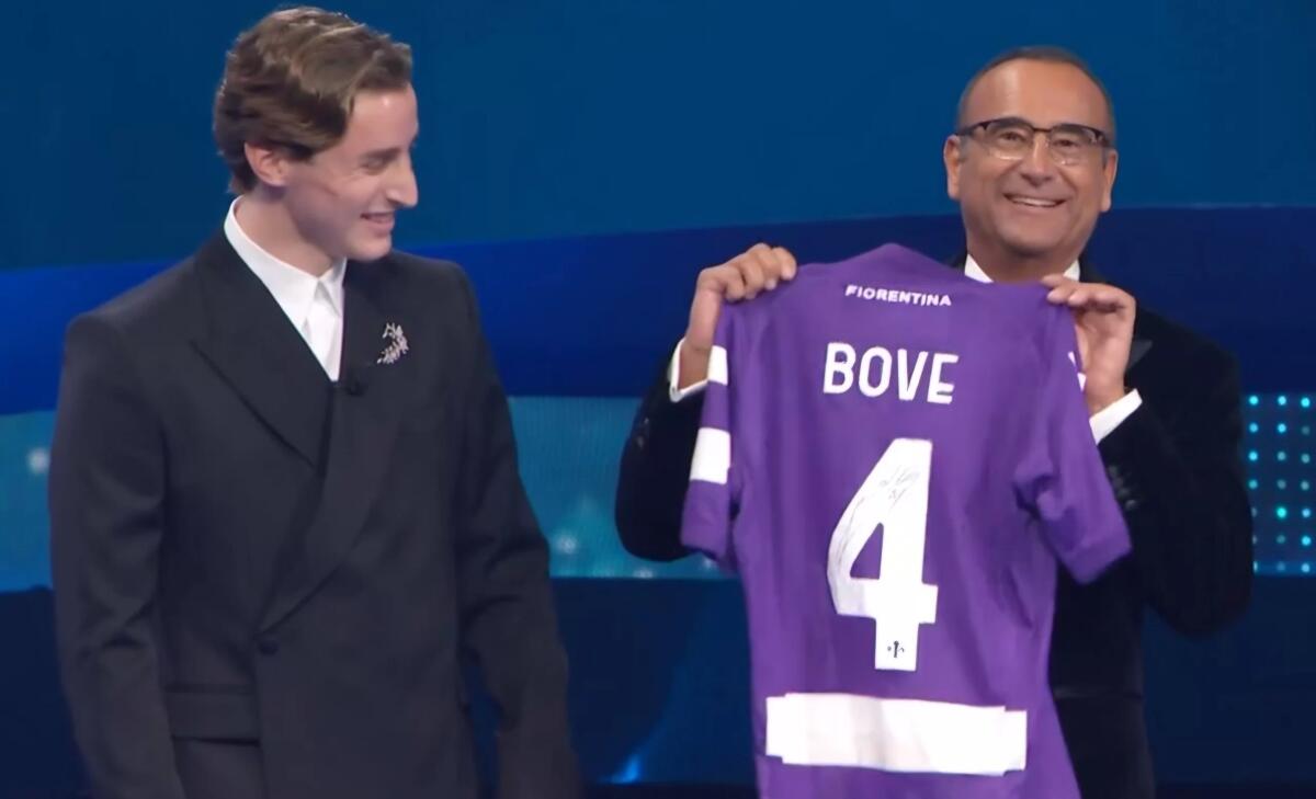 Bove a Sanremo: "Sto vivendo tra alti e bassi, senza il calcio è come perdere un grande amore" - 