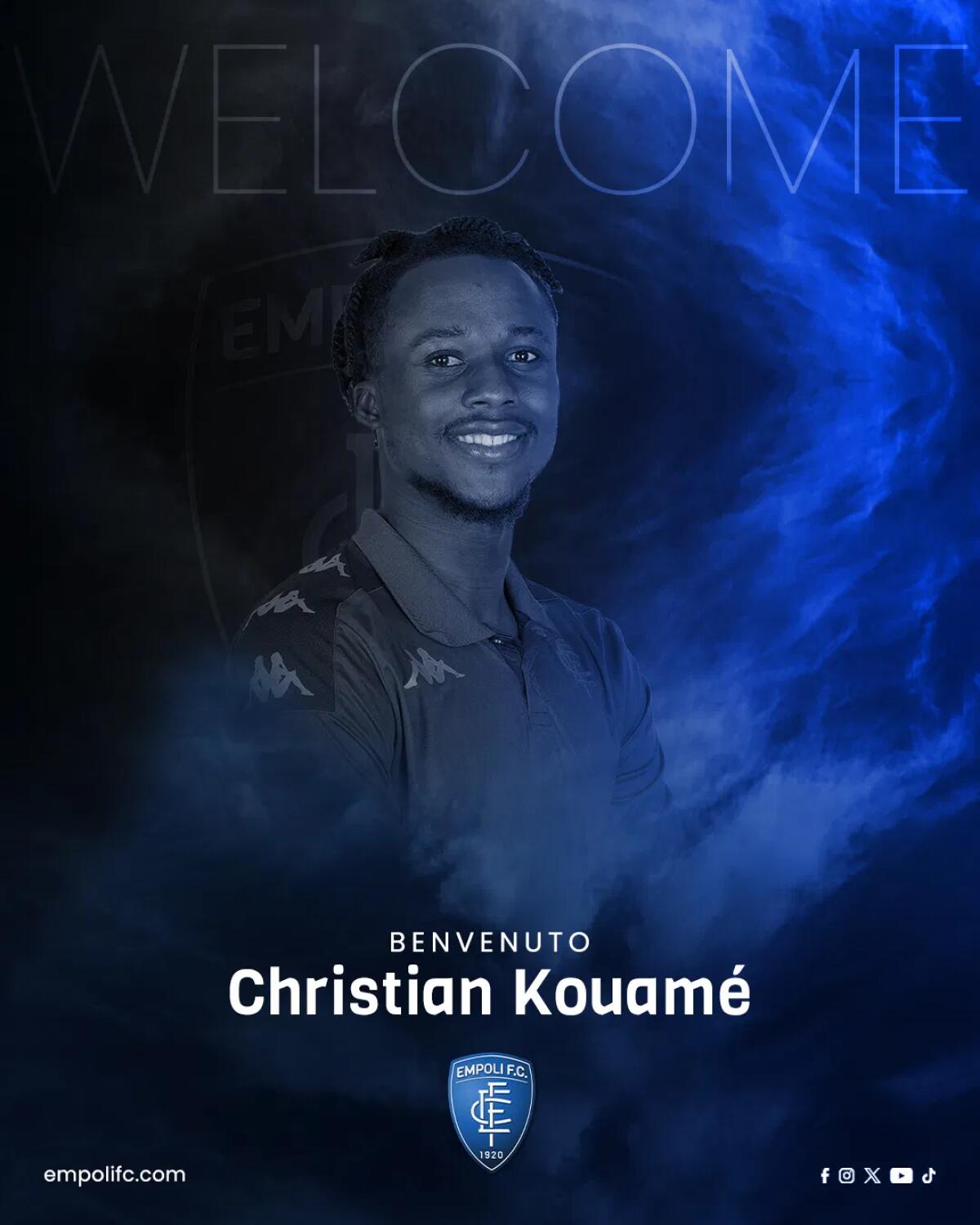 Kouamé: "Non vedo l'ora di iniziare in azzurro, forza Empoli" - 