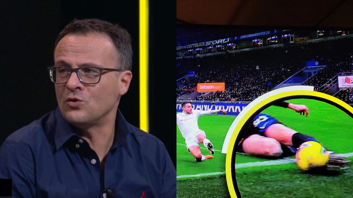 Marelli: "Il VAR non può intervenire perchè i due episodi sono 'attacking possession phase' diverse. Errore del guardalinee fuori posizione" - 