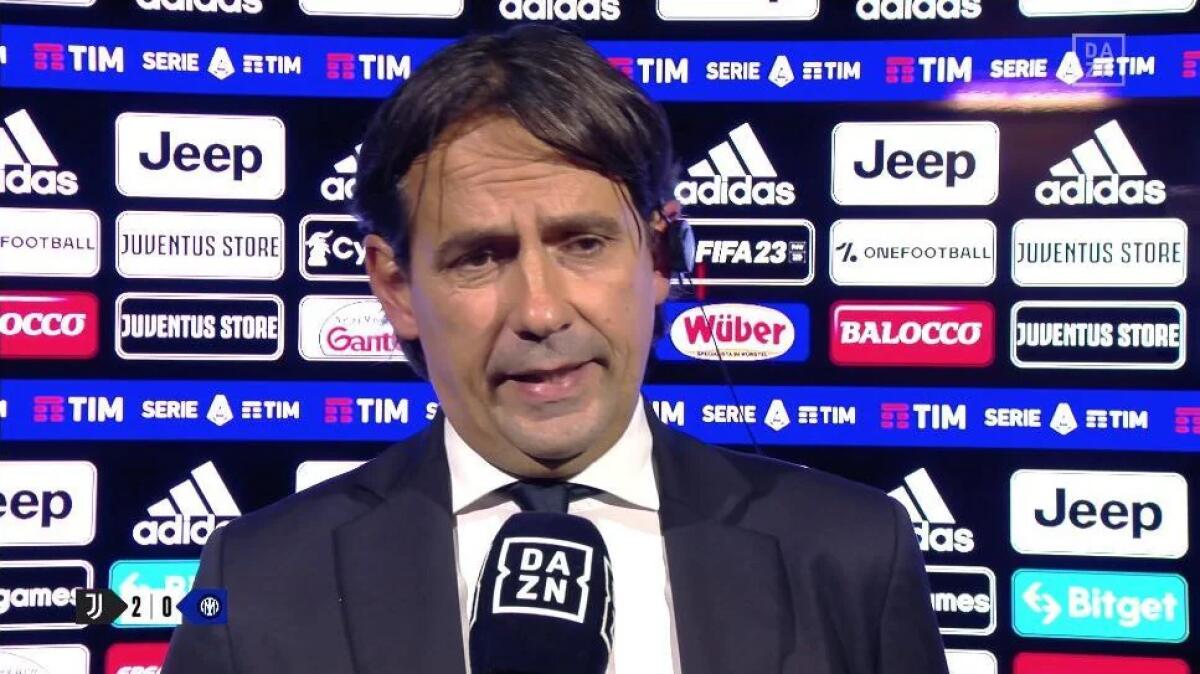 Inzaghi ci ripensa: "Questa sconfitta non ha nulla a che vedere rispetto a quella contro la Fiorentina" - 